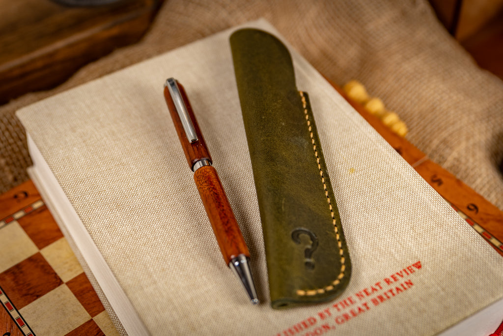 Slimline Red Padauk Wood Pen