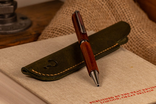 Slimline Red Padauk Wood Pen