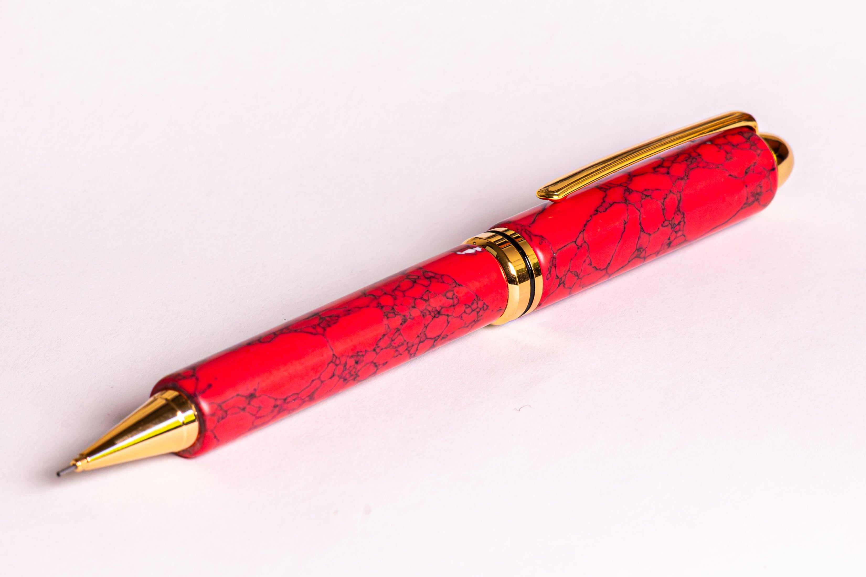 Pink TruStone Handmade Pencil