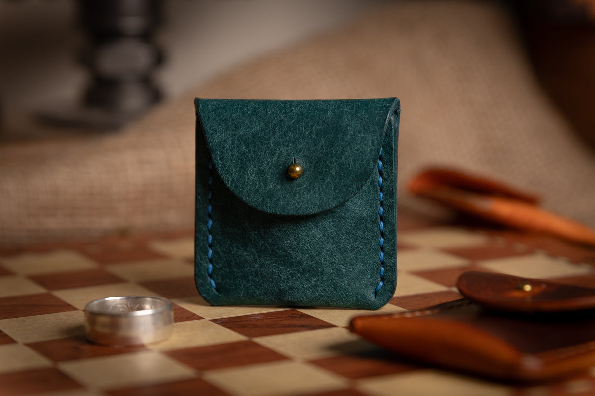 Leather Ring & Coin Pouch