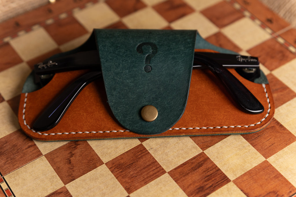 Handcrafted Leather Glasses Case – Italian Pueblo Leather