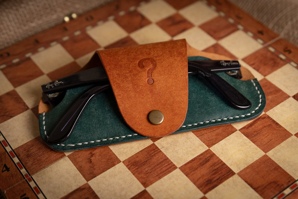 Handcrafted Leather Glasses Case – Italian Pueblo Leather
