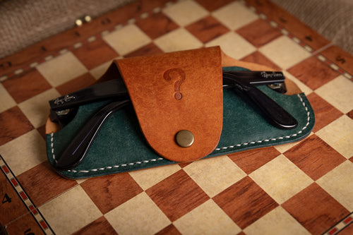 Handcrafted Leather Glasses Case – Italian Pueblo Leather