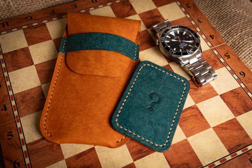 Handcrafted Leather Watch Pouch – Italian Pueblo Leather