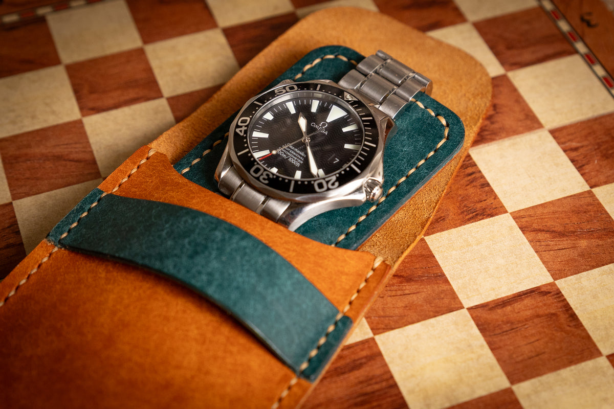 Handcrafted Leather Watch Pouch – Italian Pueblo Leather