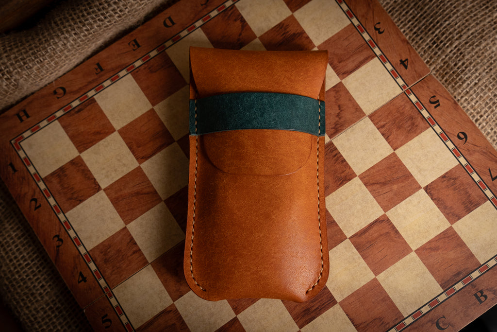 Handcrafted Leather Watch Pouch – Italian Pueblo Leather