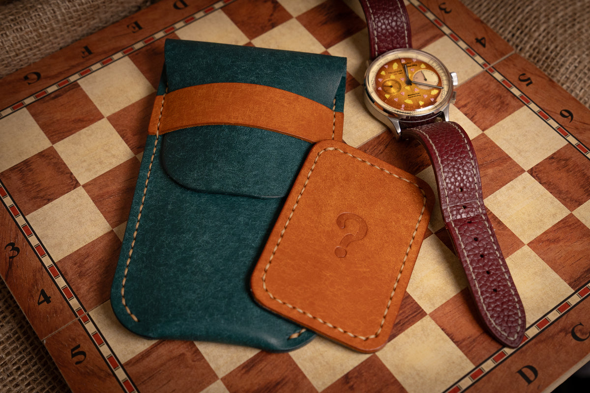Handcrafted Leather Watch Pouch – Italian Pueblo Leather