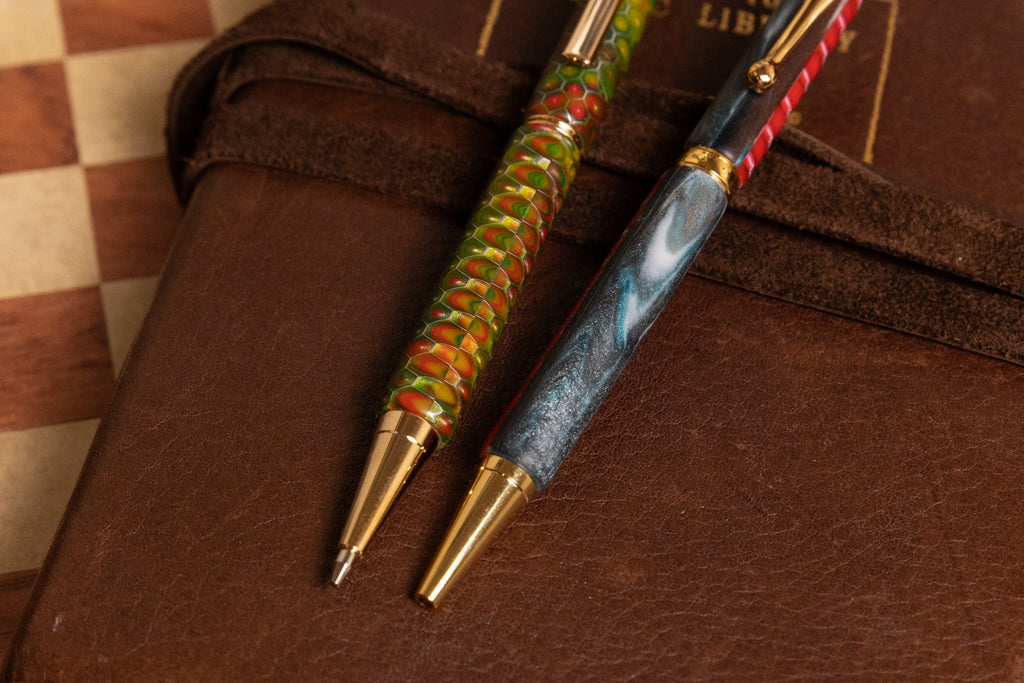 Honeycomb Handmade Pen and Pencil Set #2