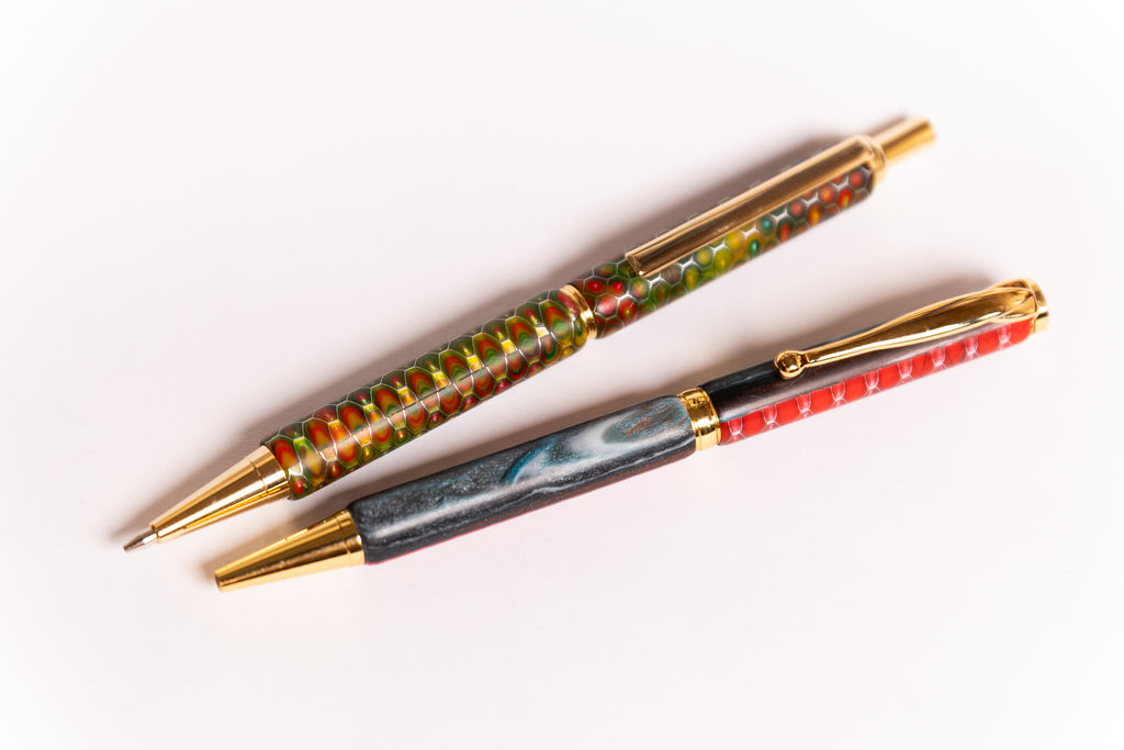 Honeycomb Handmade Pen and Pencil Set #2