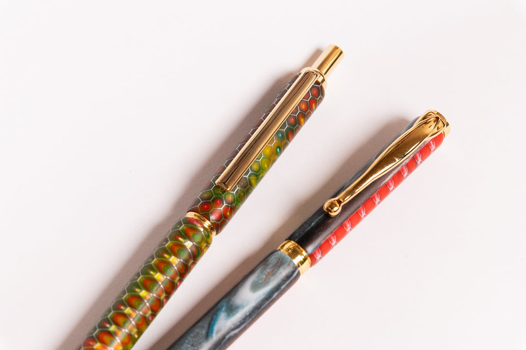 Honeycomb Handmade Pen and Pencil Set #2