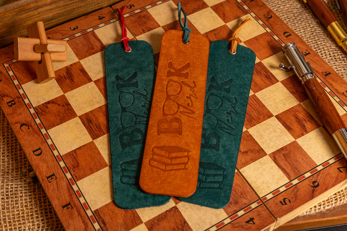 Leather Bookmark