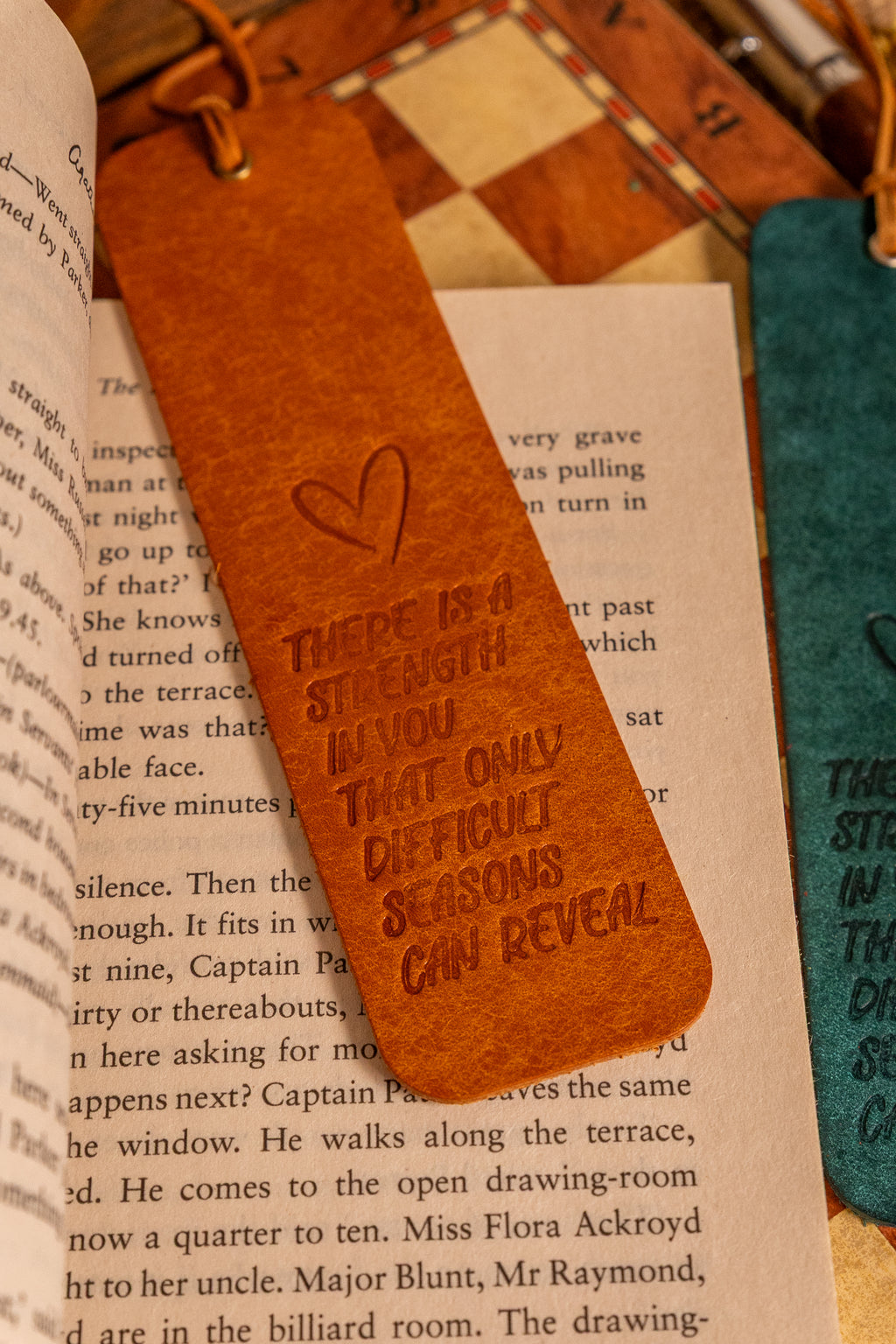 Leather Bookmark
