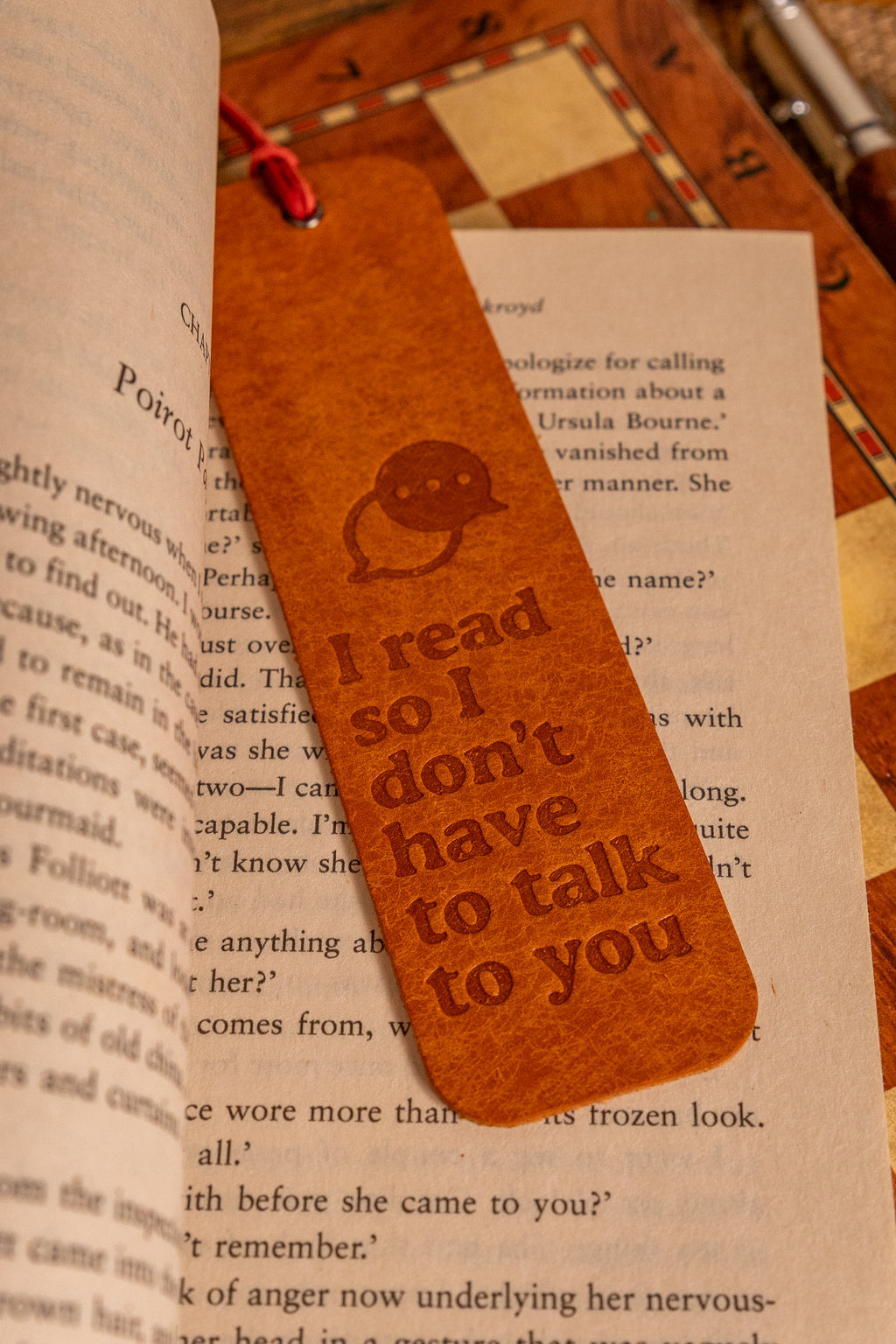 Leather Bookmark