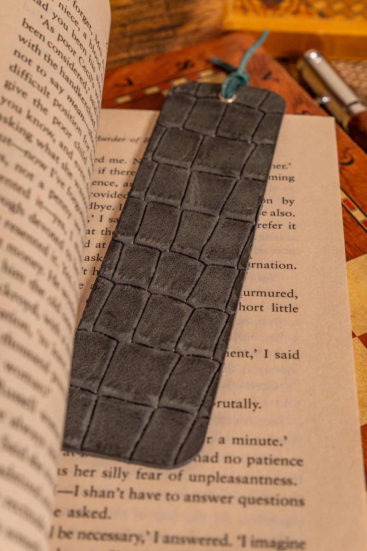 Leather Bookmark