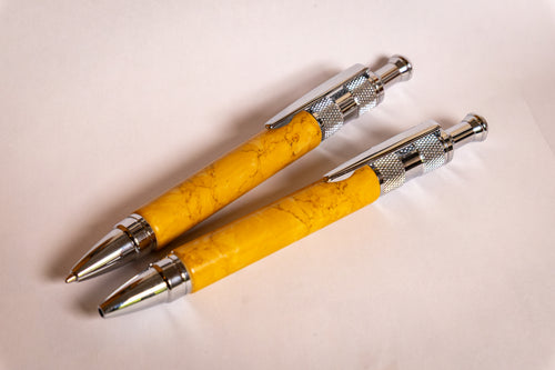 Handmade TruStone Pen and Pencil Set