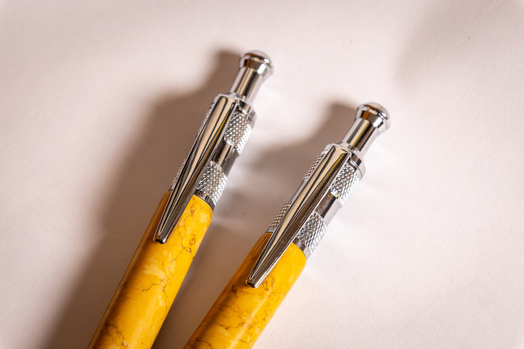 Handmade TruStone Pen and Pencil Set