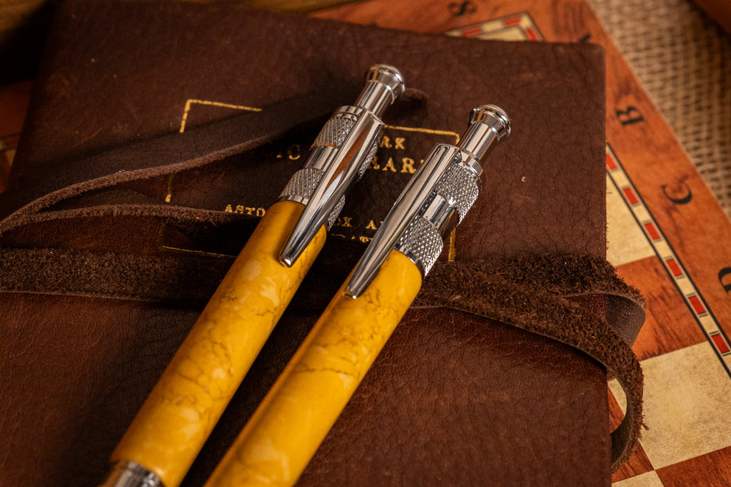 Handmade TruStone Pen and Pencil Set